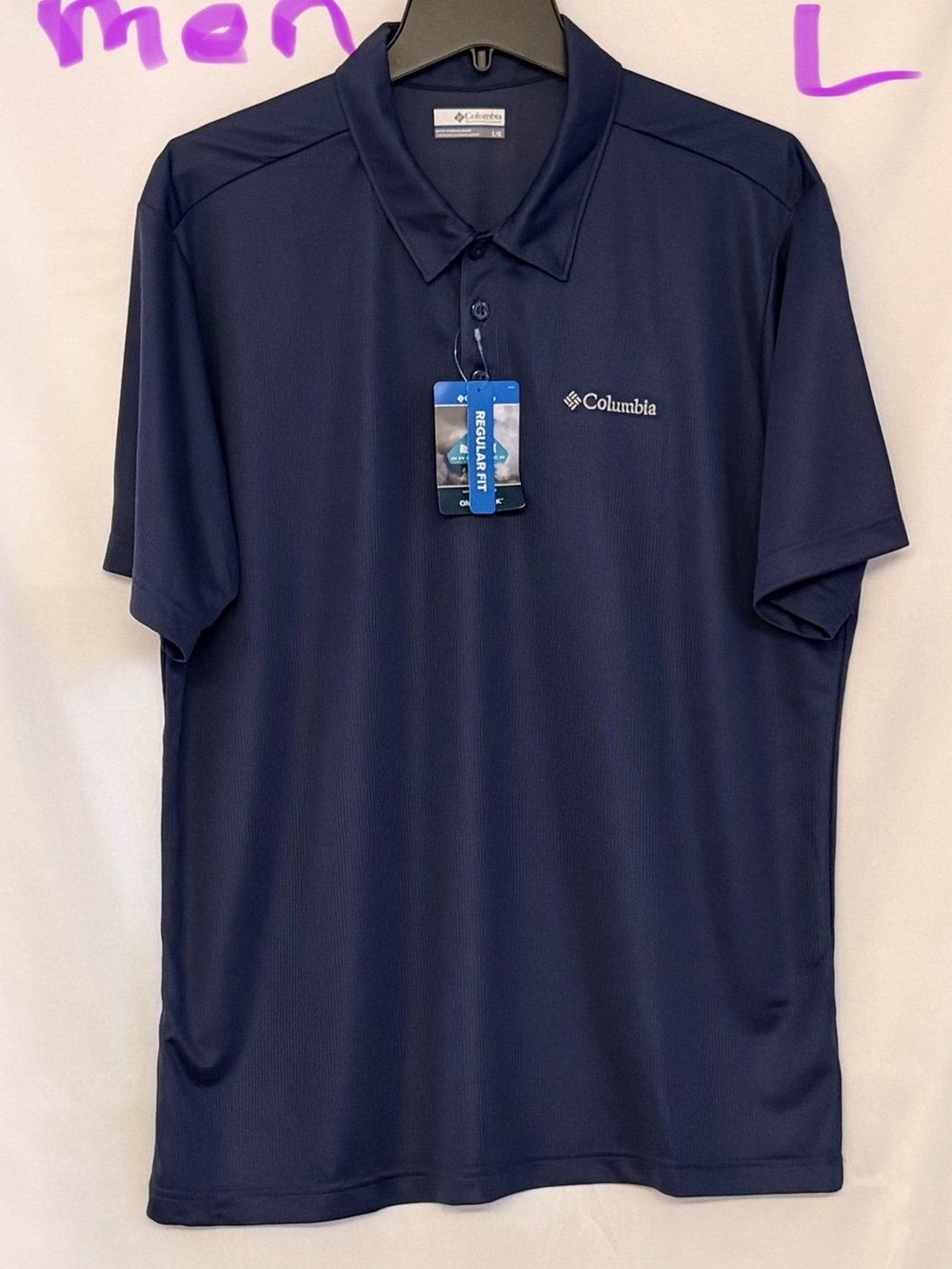 Columbia Men’s Navy Polo Shirt
